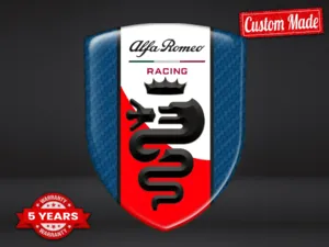 Alfa Romeo Pegatina Silicona Alta Calidad Profesional Resistente